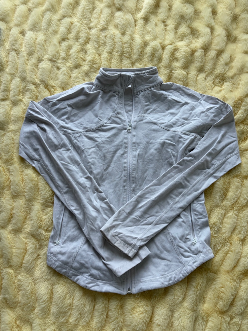 Lulu lemon white define jacket